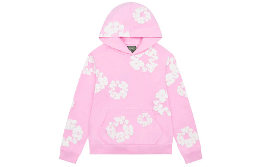 Denim Tears Cotton Wreath Hoodie Powder Pink