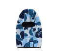 Bape ABC Camo Boa Fleece Balaclava Blue