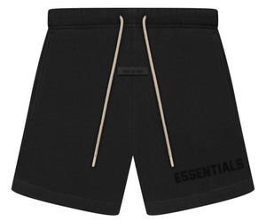 Fear of God Essentials Soccer Shorts Jet Black