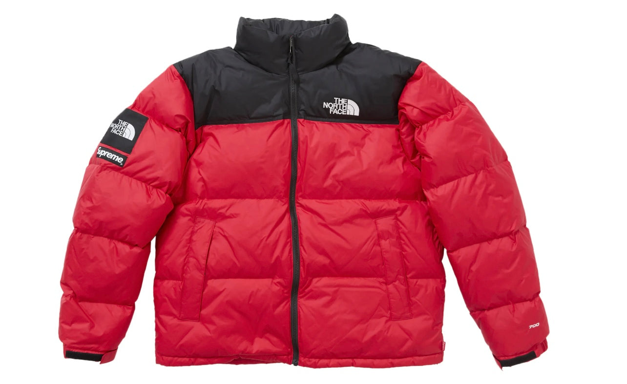 Supreme The North Face Nuptse Jacket Red