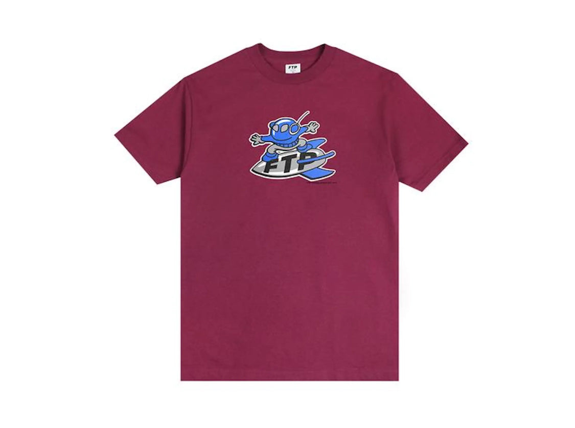 FTP Atomic Tee Burgundy