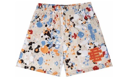 Eric Emanuel EE Basic Short White Splatter