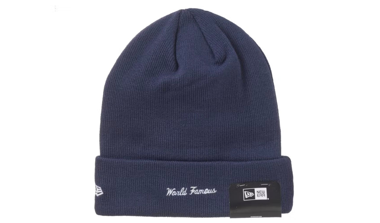 Supreme New Era Box Logo Beanie Navy