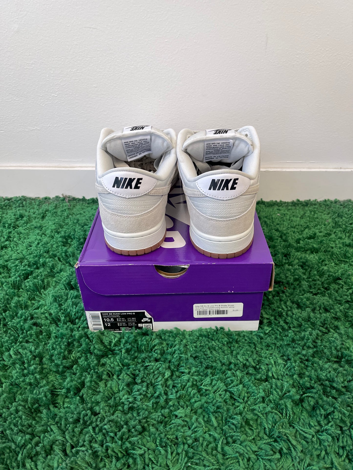 Used Nike SB Dunk Low Pro B Pale Ivory (Men’s)