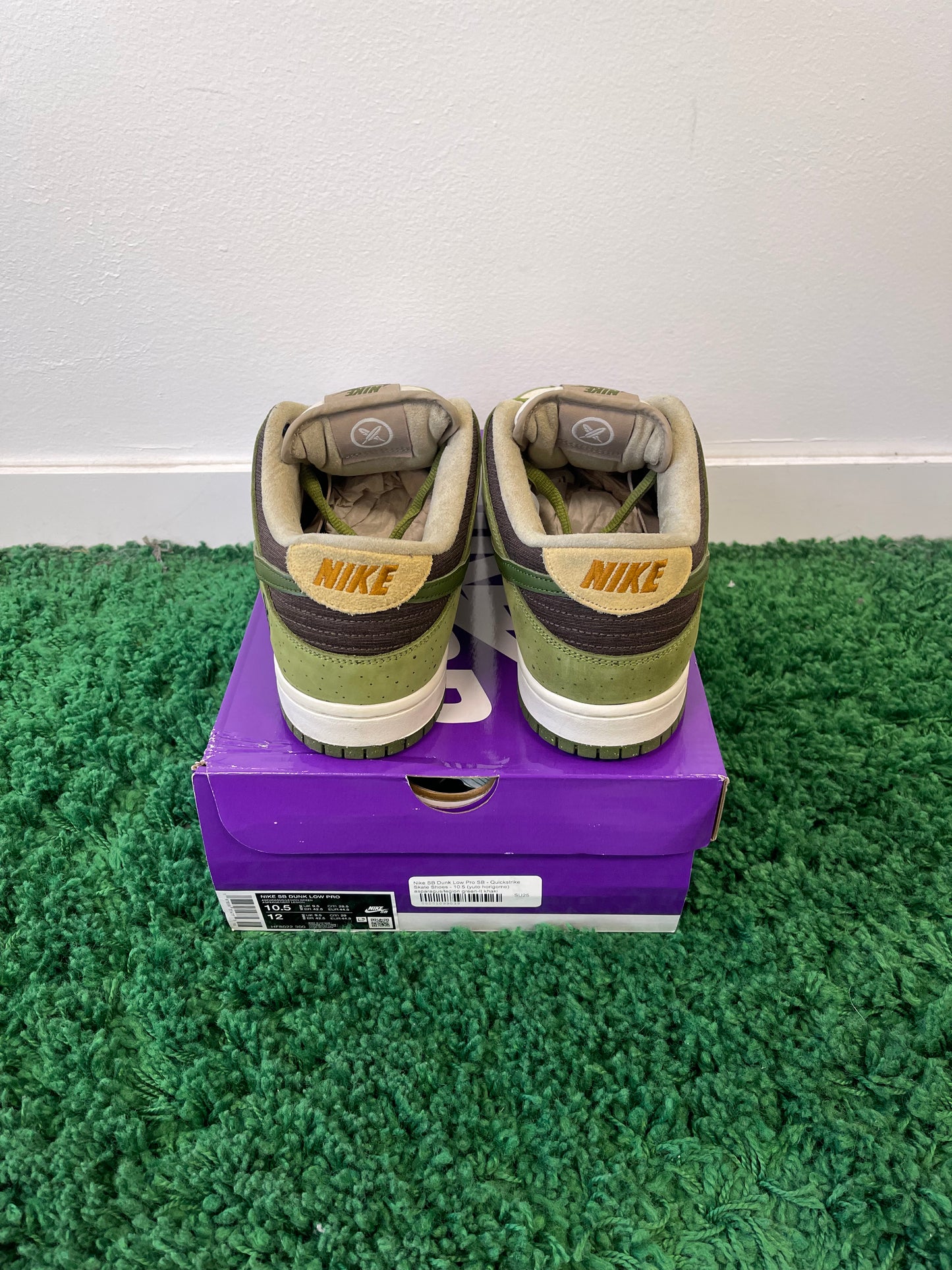 Used Nike SB Dunk Low Yuto Horigome Matcha (Men’s)
