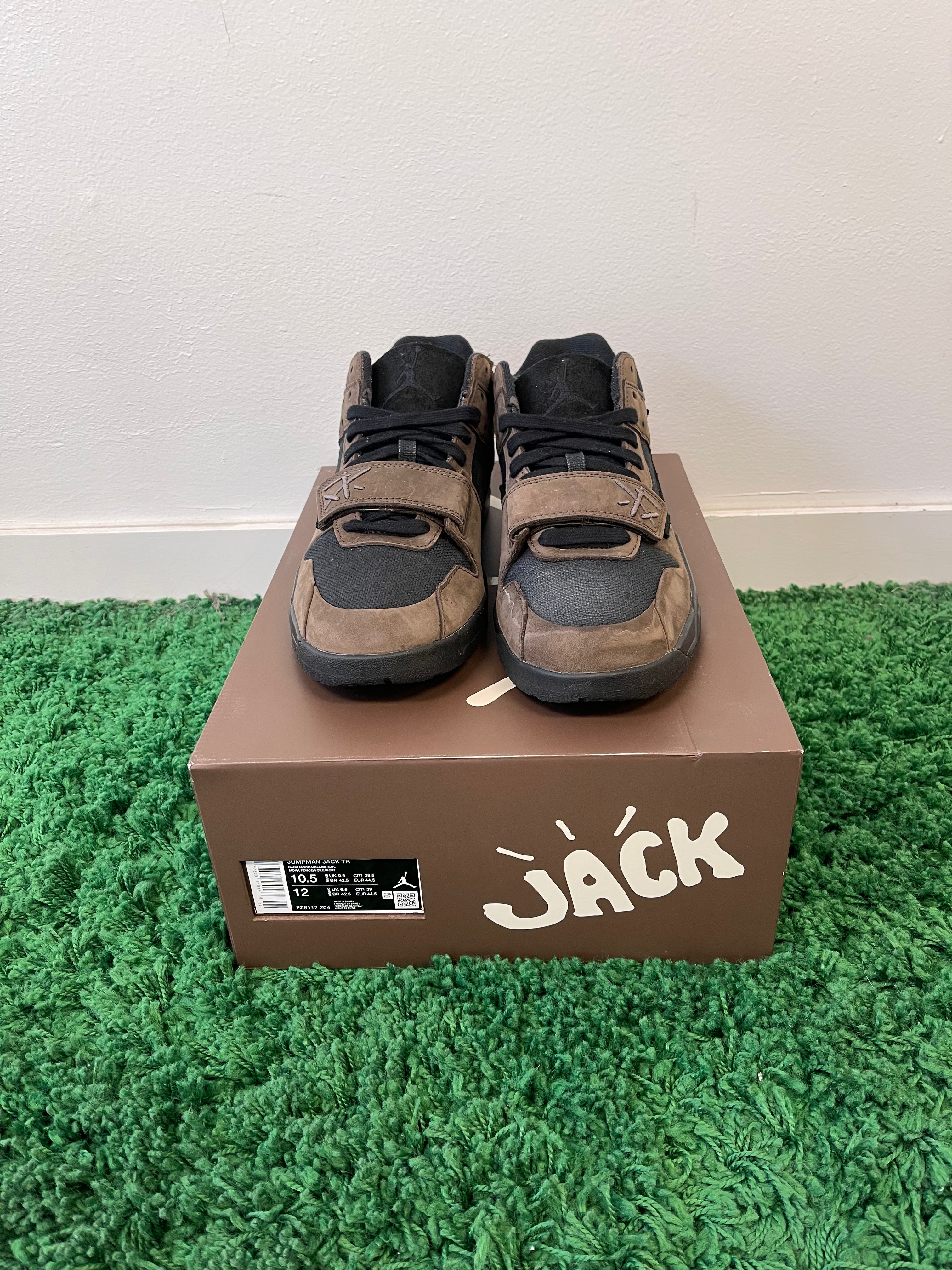 Used Jordan Jumpman Jack TR Travis Scott Dark Mocha (Men’s)