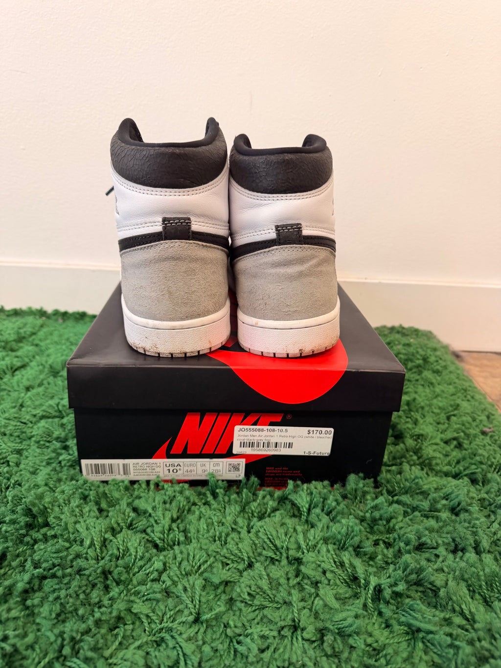 Used Jordan 1 Retro High OG Bleached Coral (Men’s)