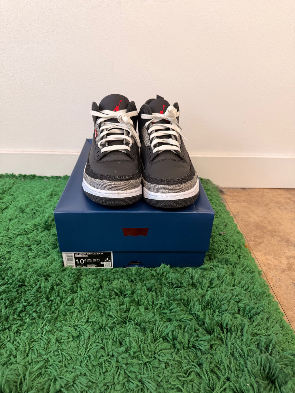 Used Jordan 3 Retro Levi’s Black (Men’s)