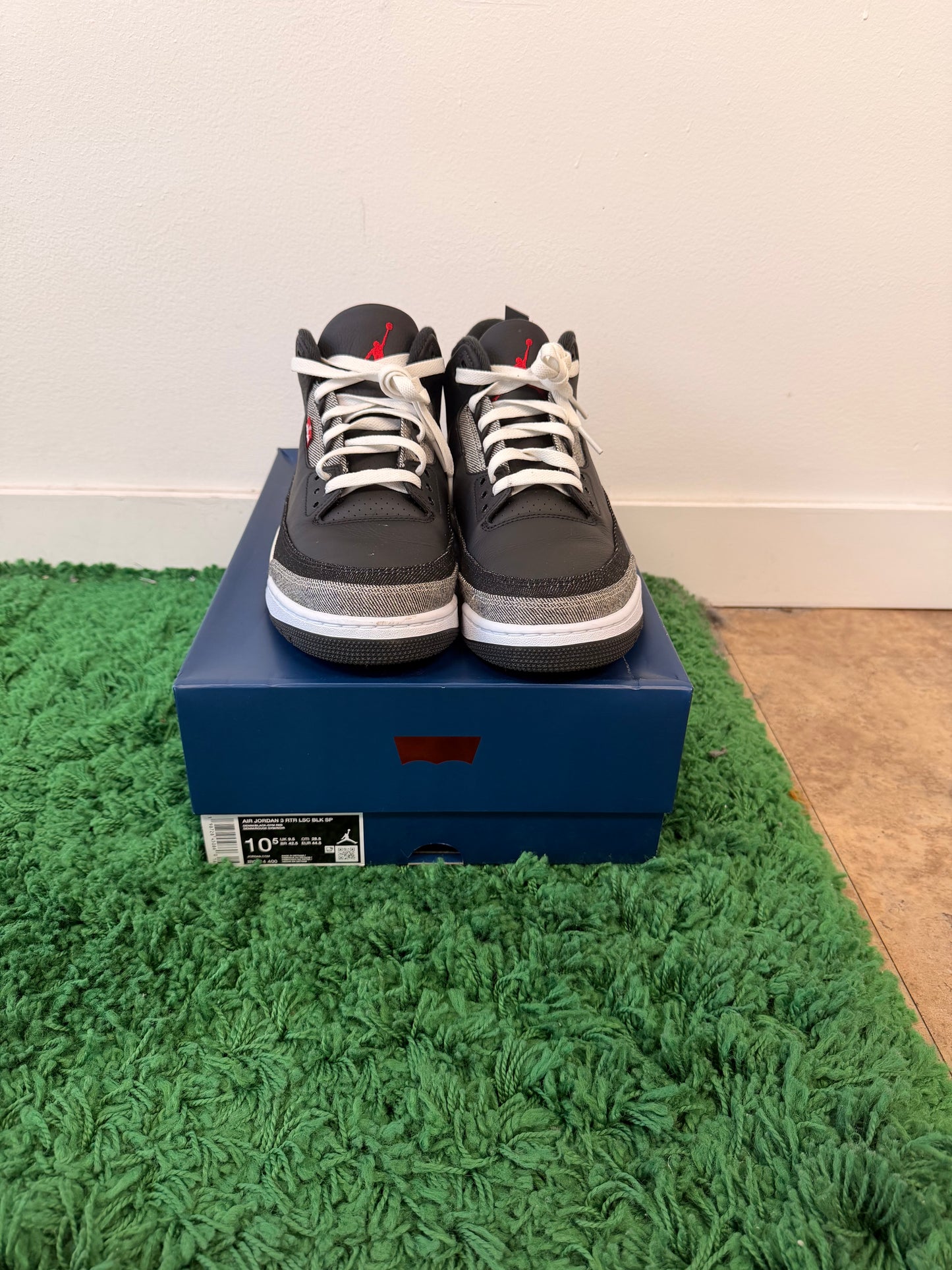 Used Jordan 3 Retro Levi’s Black (Men’s)