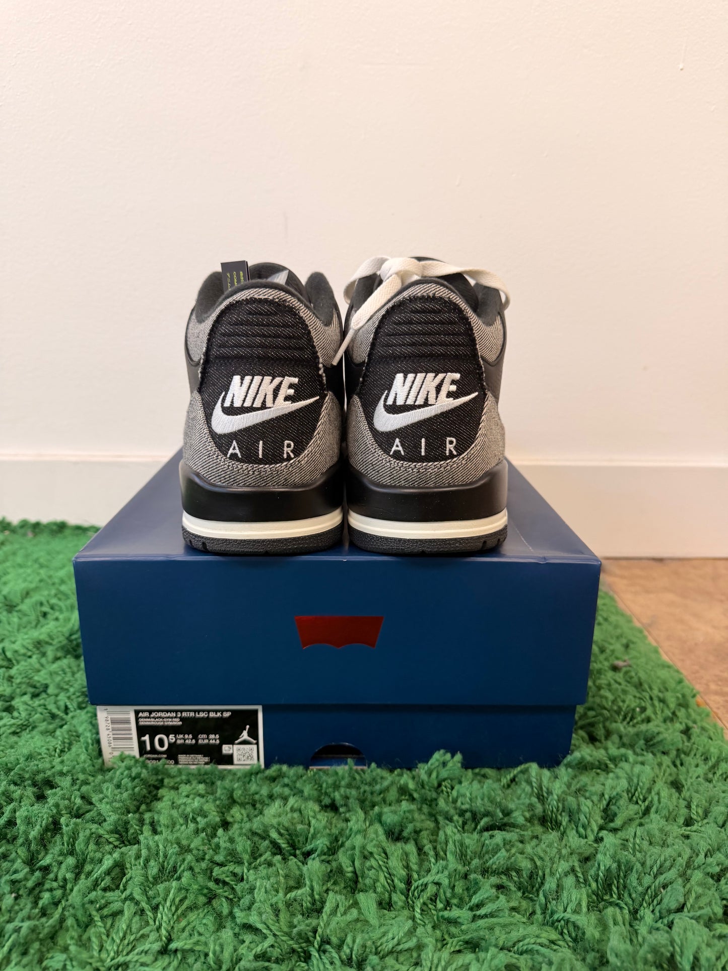 Used Jordan 3 Retro Levi’s Black (Men’s)