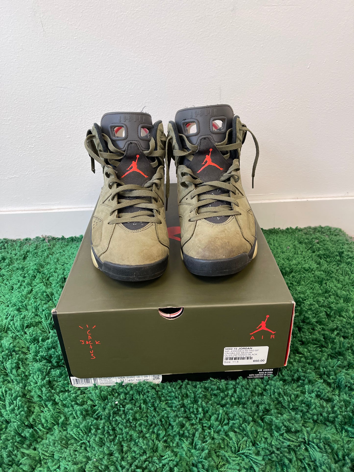 Used Jordan 6 Retro Travis Scott (Men’s)