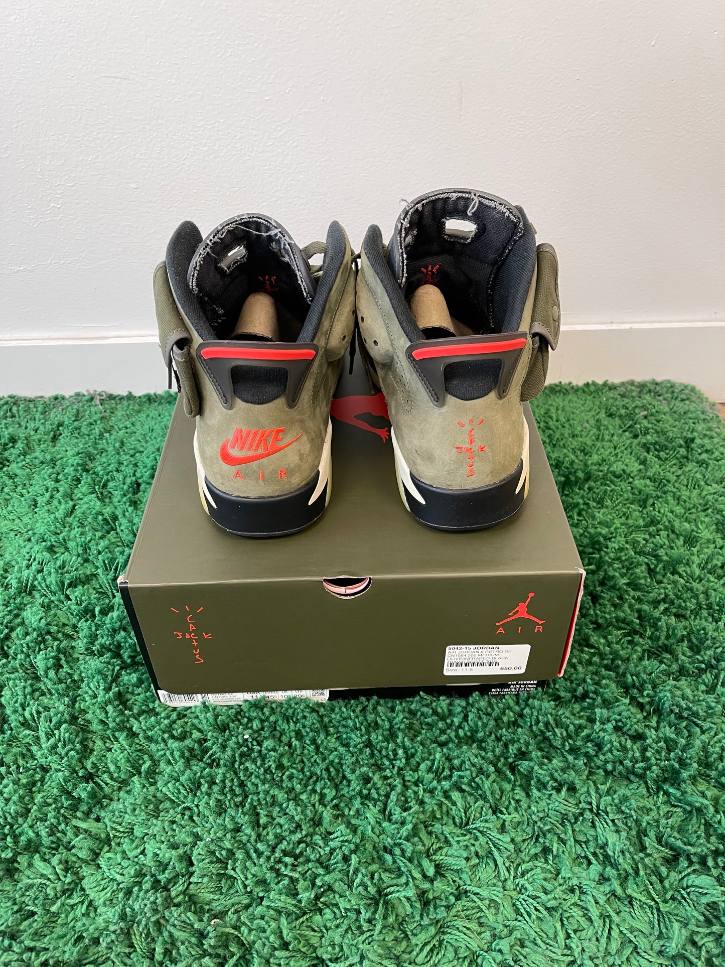 Used Jordan 6 Retro Travis Scott (Men’s)