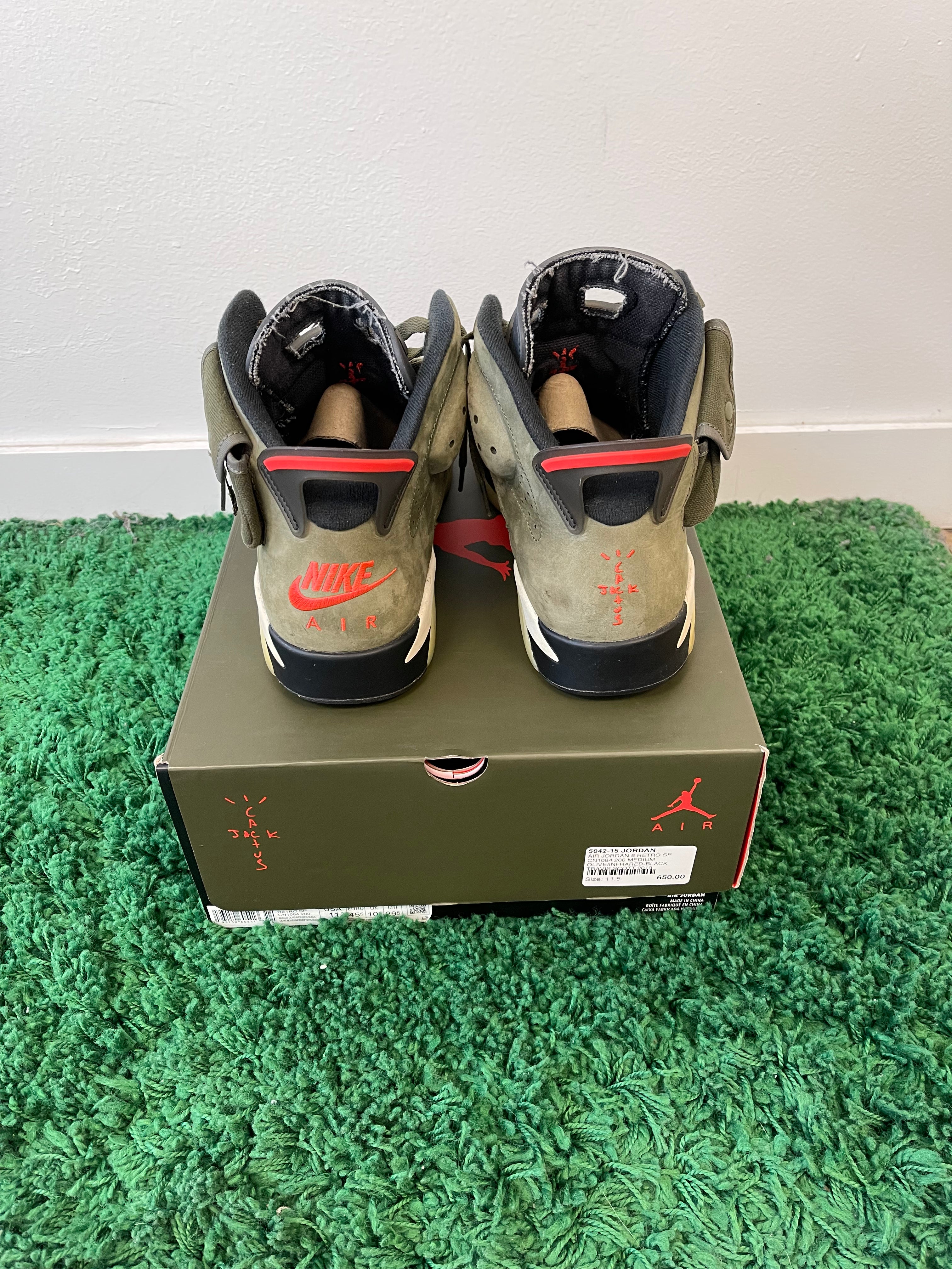 Used Jordan 6 Retro Travis Scott (Men’s)