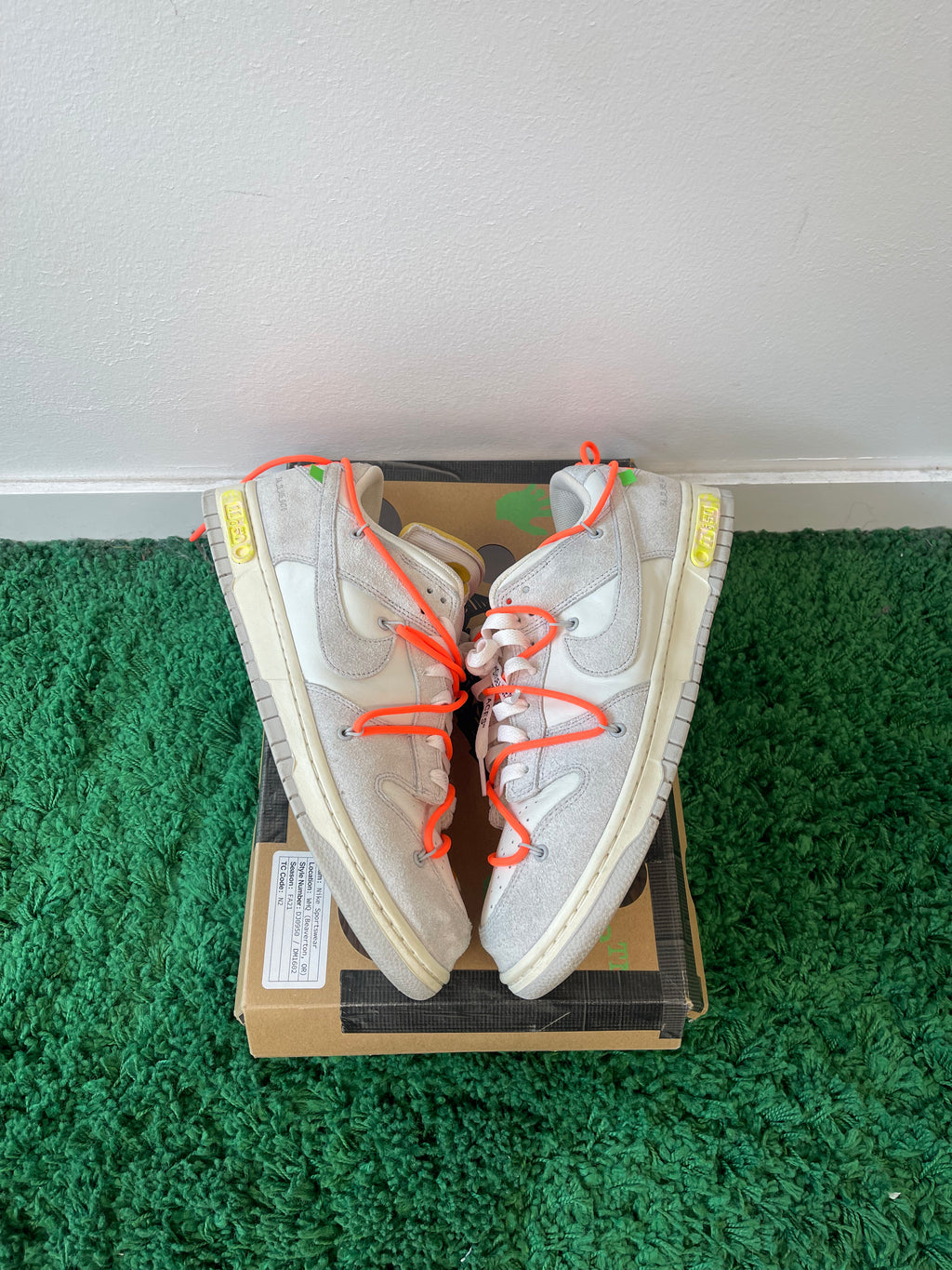 Used Nike Dunk Low Off-White Lot 11 (Men’s)