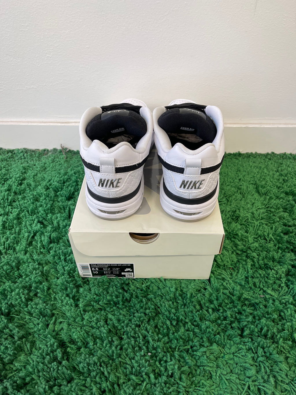 Used Nike SB Zoom Air Paul Rodriguez 1 OG White Black (Men’s)