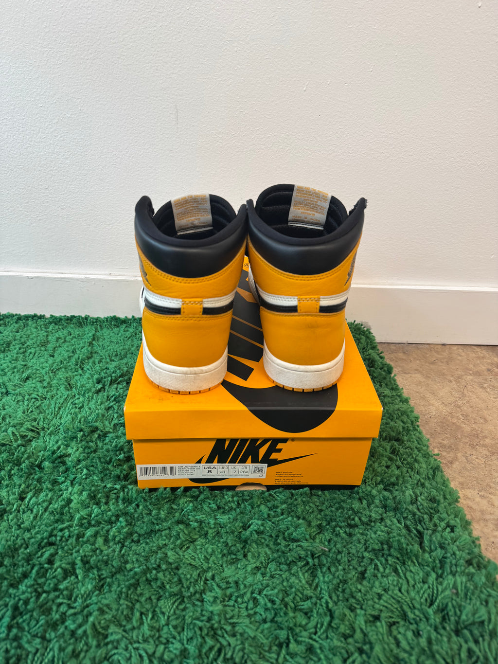 Used Jordan 1 Retro High OG Taxi (Men’s)