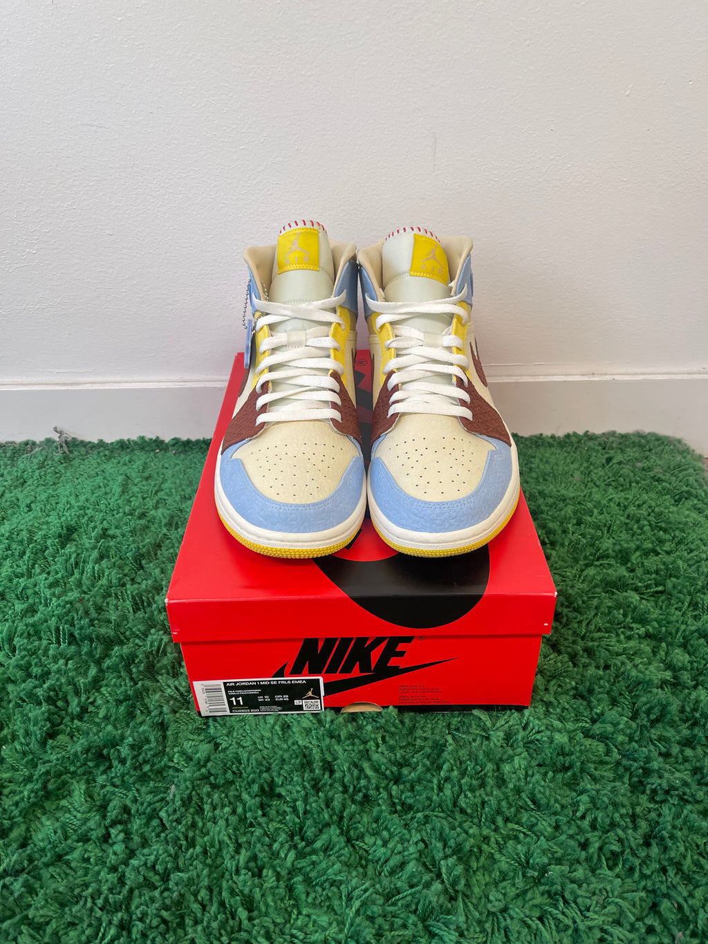 Used Jordan 1 Mid SE Fearless Maison Chateau Rouge (Men’s)