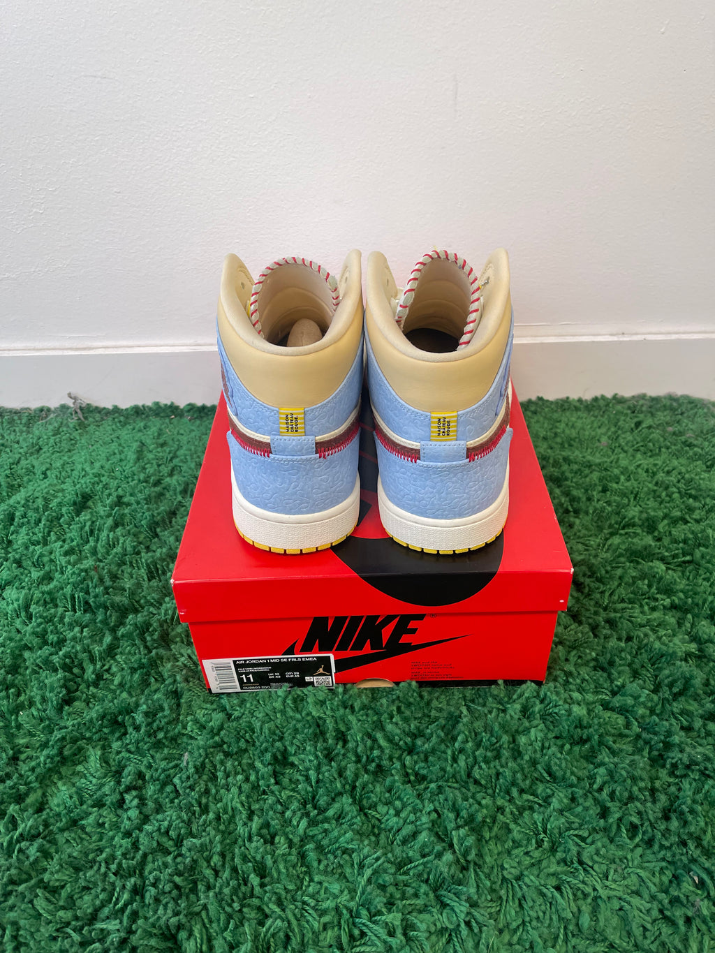 Used Jordan 1 Mid SE Fearless Maison Chateau Rouge (Men’s)