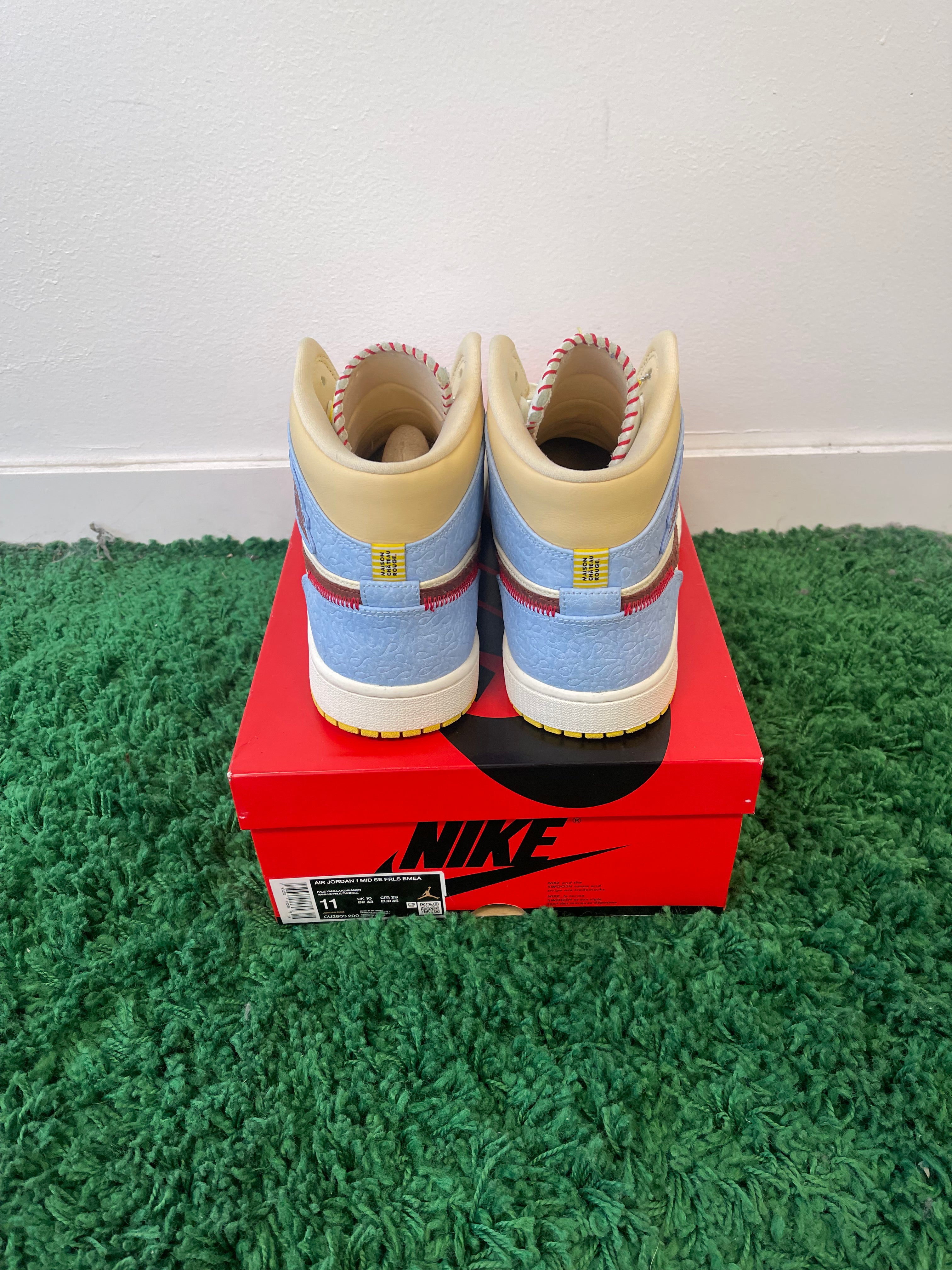 Used Jordan 1 Mid SE Fearless Maison Chateau Rouge (Men’s)
