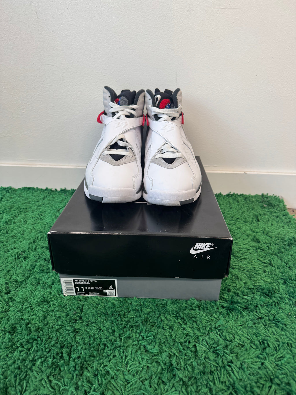 Used Jordan 8 Retro White True Red (Men’s)