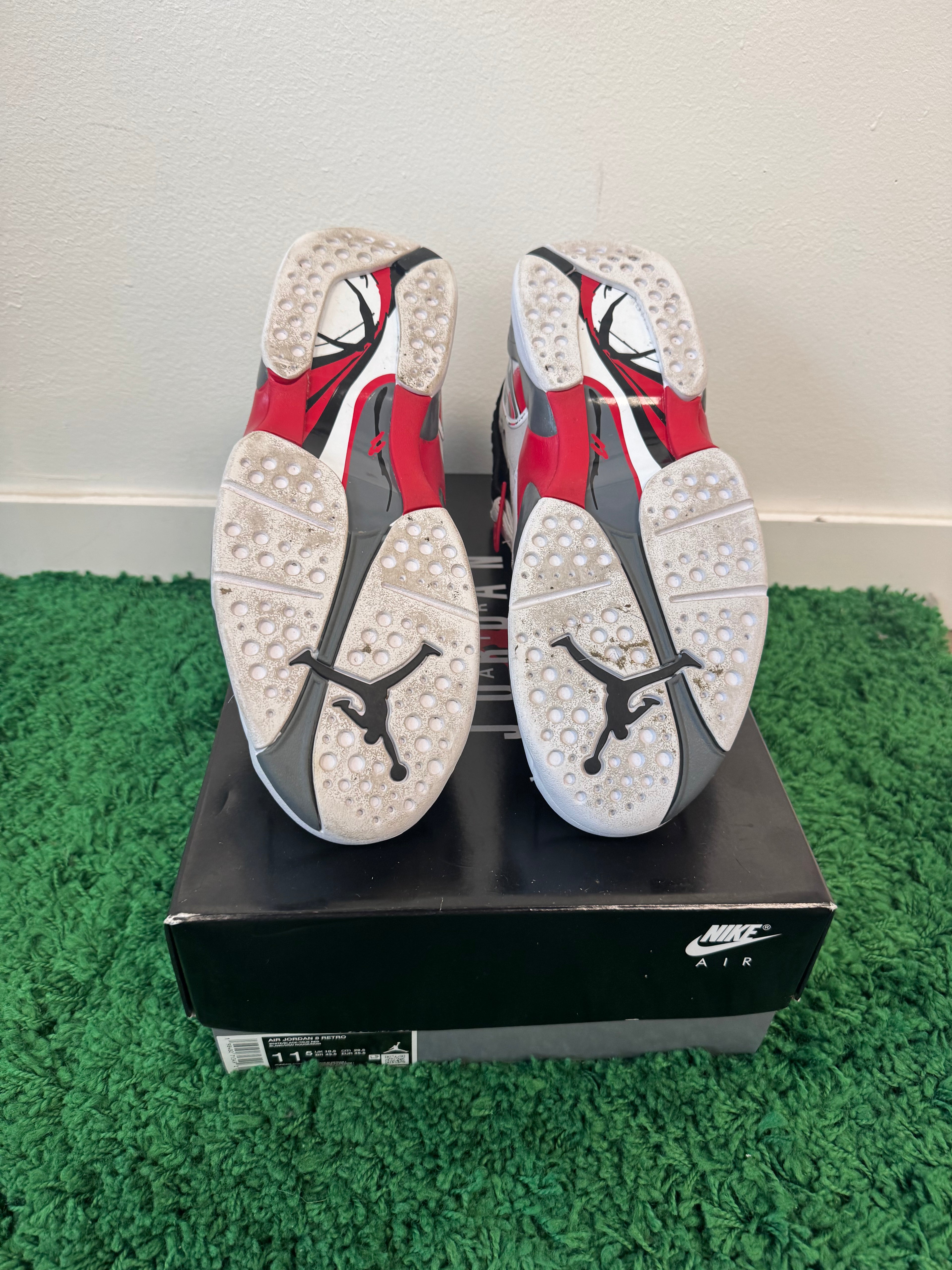 Used Jordan 8 Retro White True Red (Men’s)