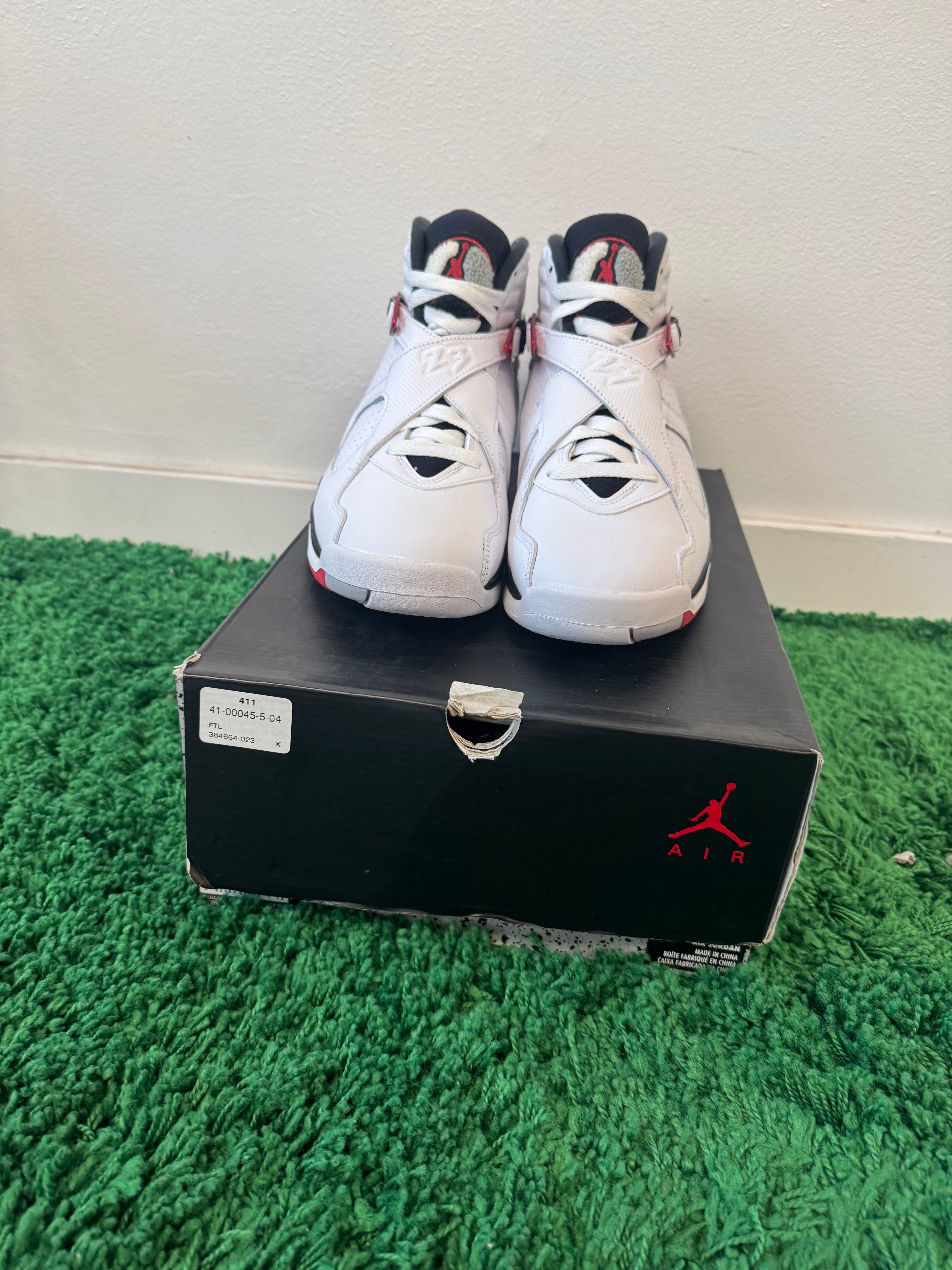 Used Jordan 8 Retro White True Red (Men’s)