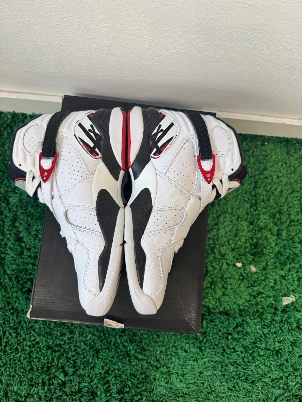Used Jordan 8 Retro White True Red (Men’s)