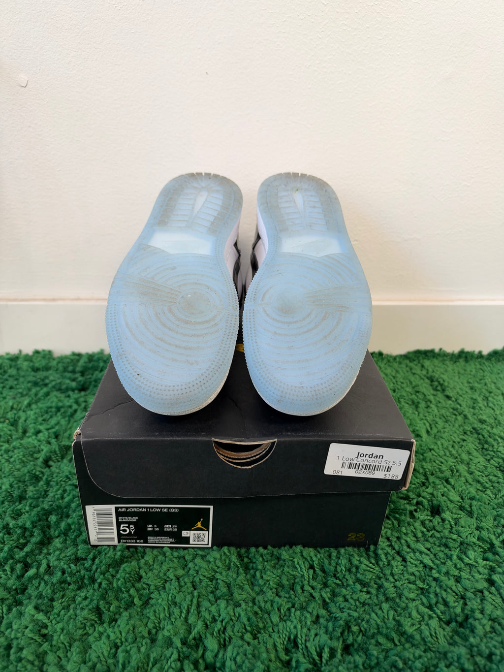 Used Jordan 1 Low SE Concord (Youth)