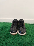 Used Jordan 1 Retro Low Black Gold Patent (GS)