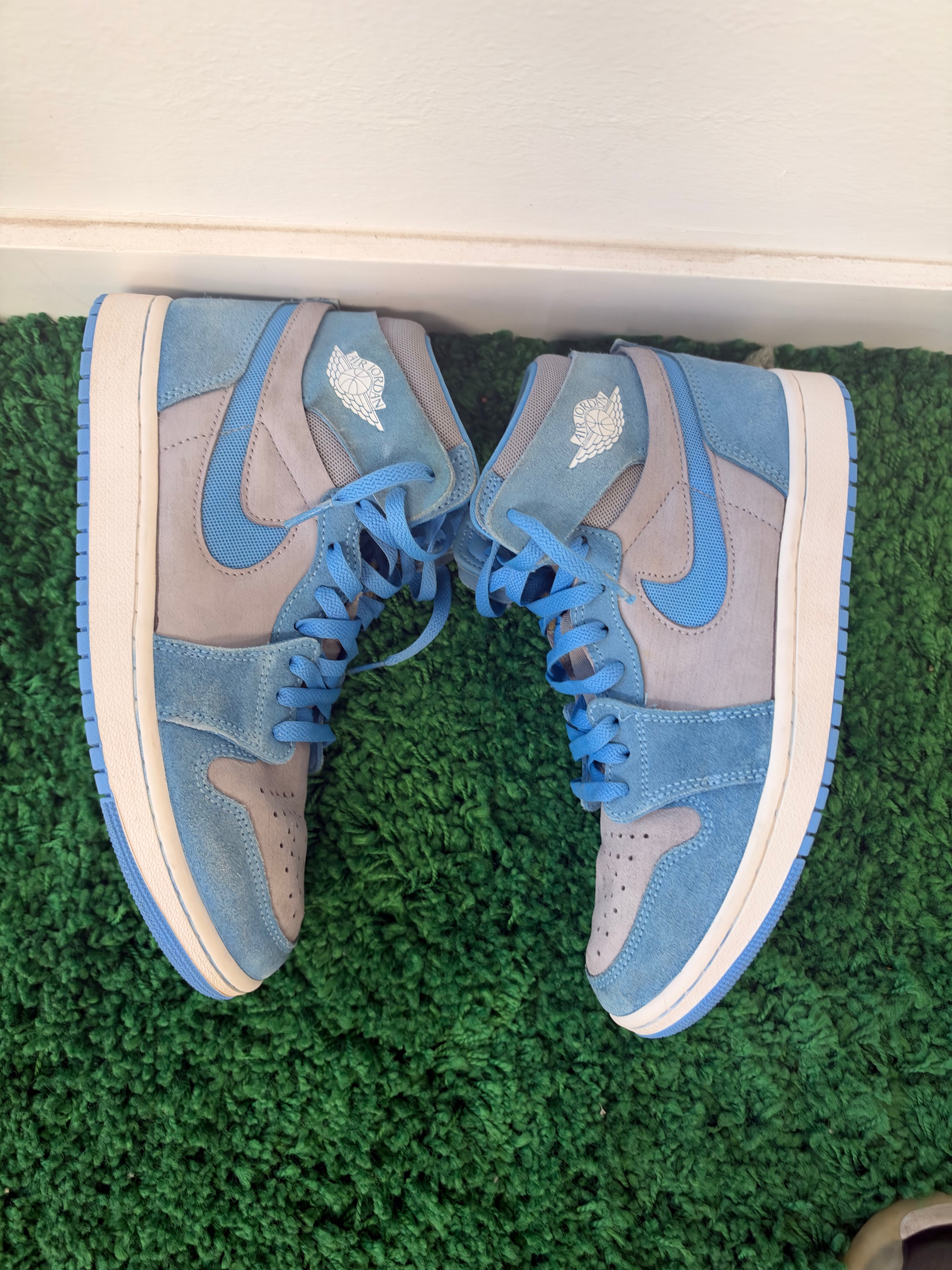 Used Jordan 1 High Zoom Air CMFT 2 Cement University Blue