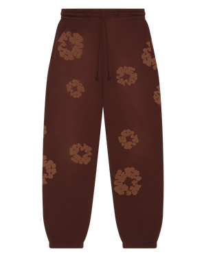 Denim Tears Mono Cotton Wreath Sweatpants Brown