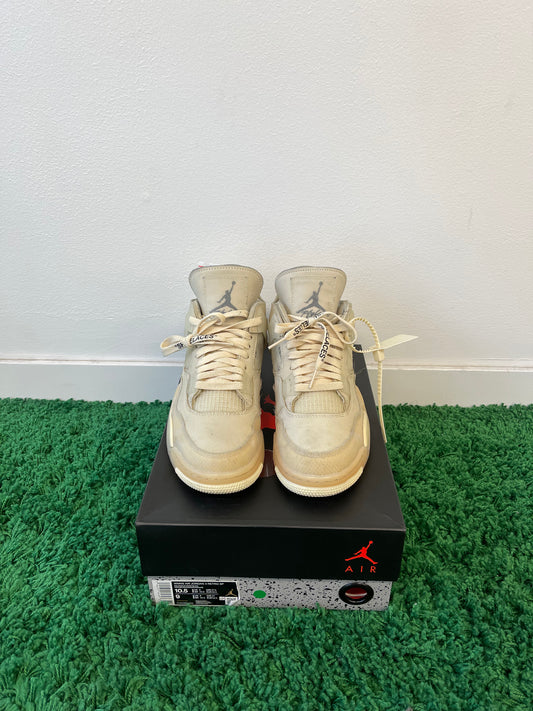 Used Jordan 4 Retro Off-White Sail (Women’s)
