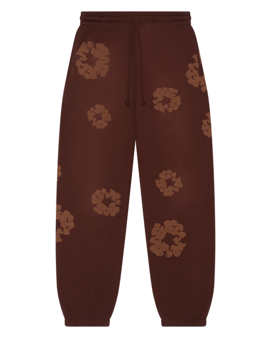 Denim Tears Mono Cotton Wreath Sweatpants Brown