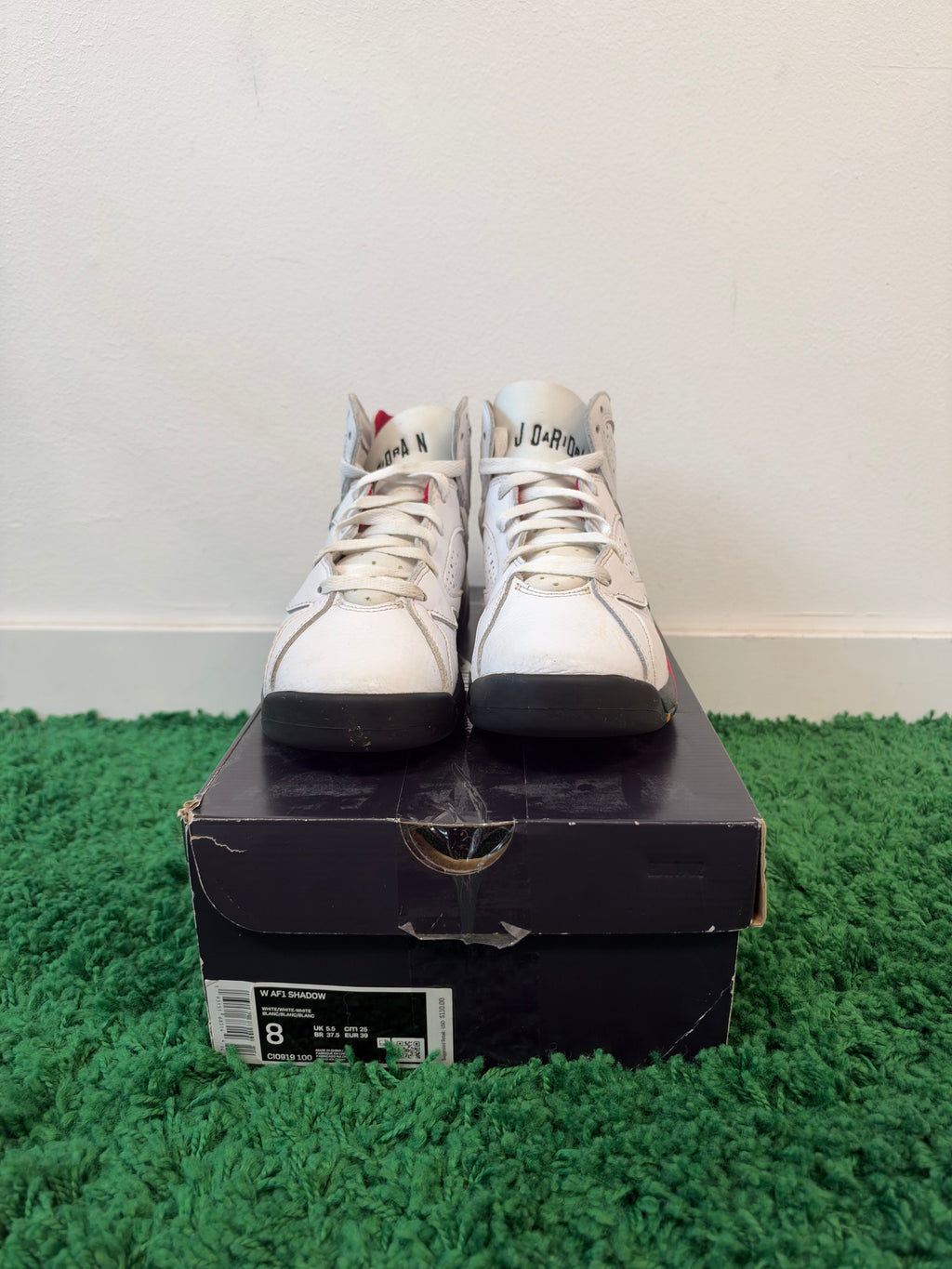 Used Jordan 7 Retro Cardinal 2022 (Youth)