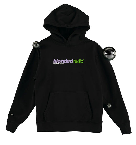 Frank Ocean Blonded Radio New Classic Logo Hoodie Black/Purple
