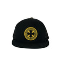 Chrome Hearts Plus Cross Seal Stamp Trucker Hat Black