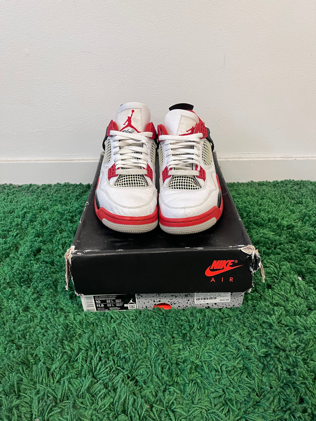 Used Jordan 4 Retro Fire Red 2020 (Men’s)