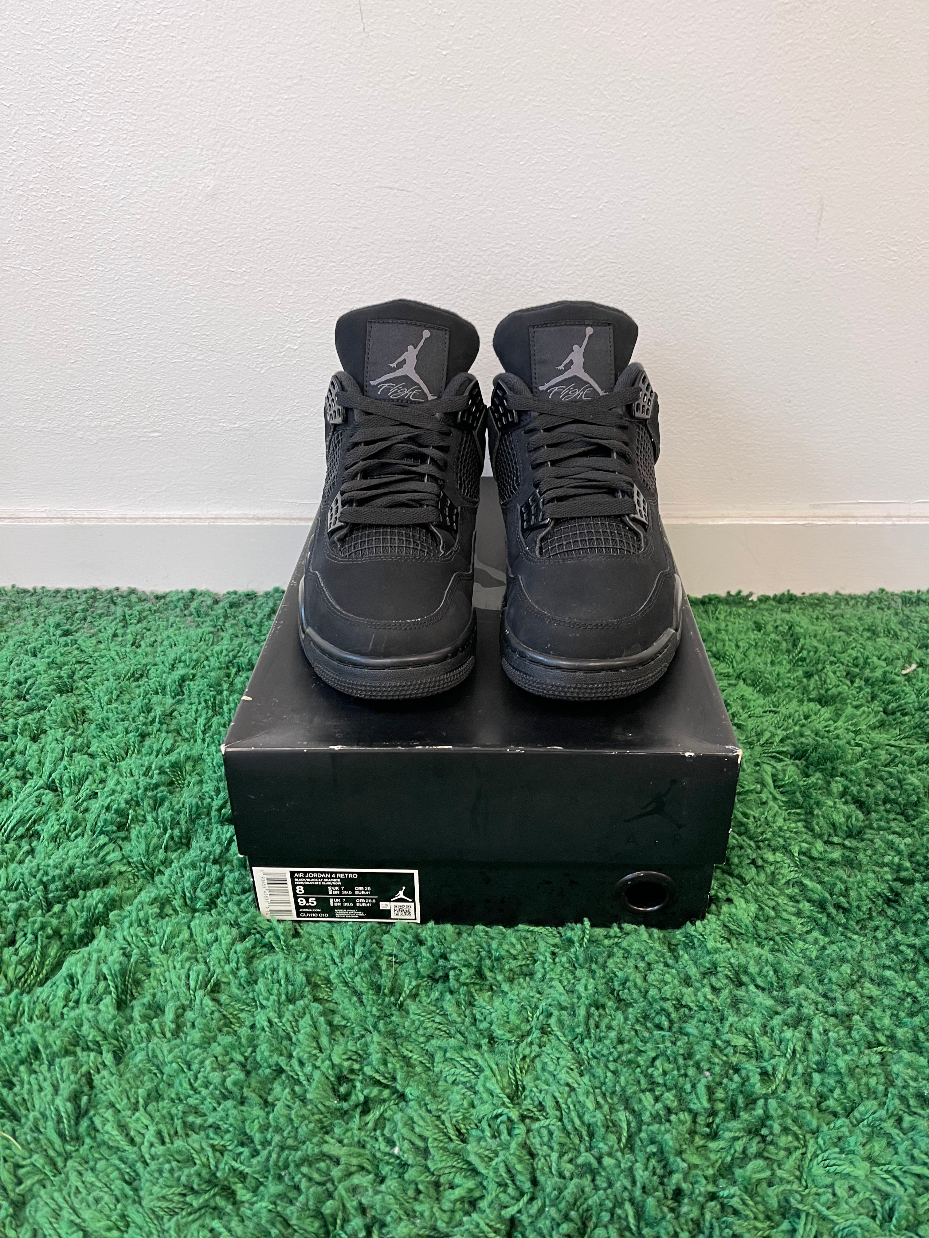 Used Jordan 4 Retro Black Cat 2020 (Men’s)