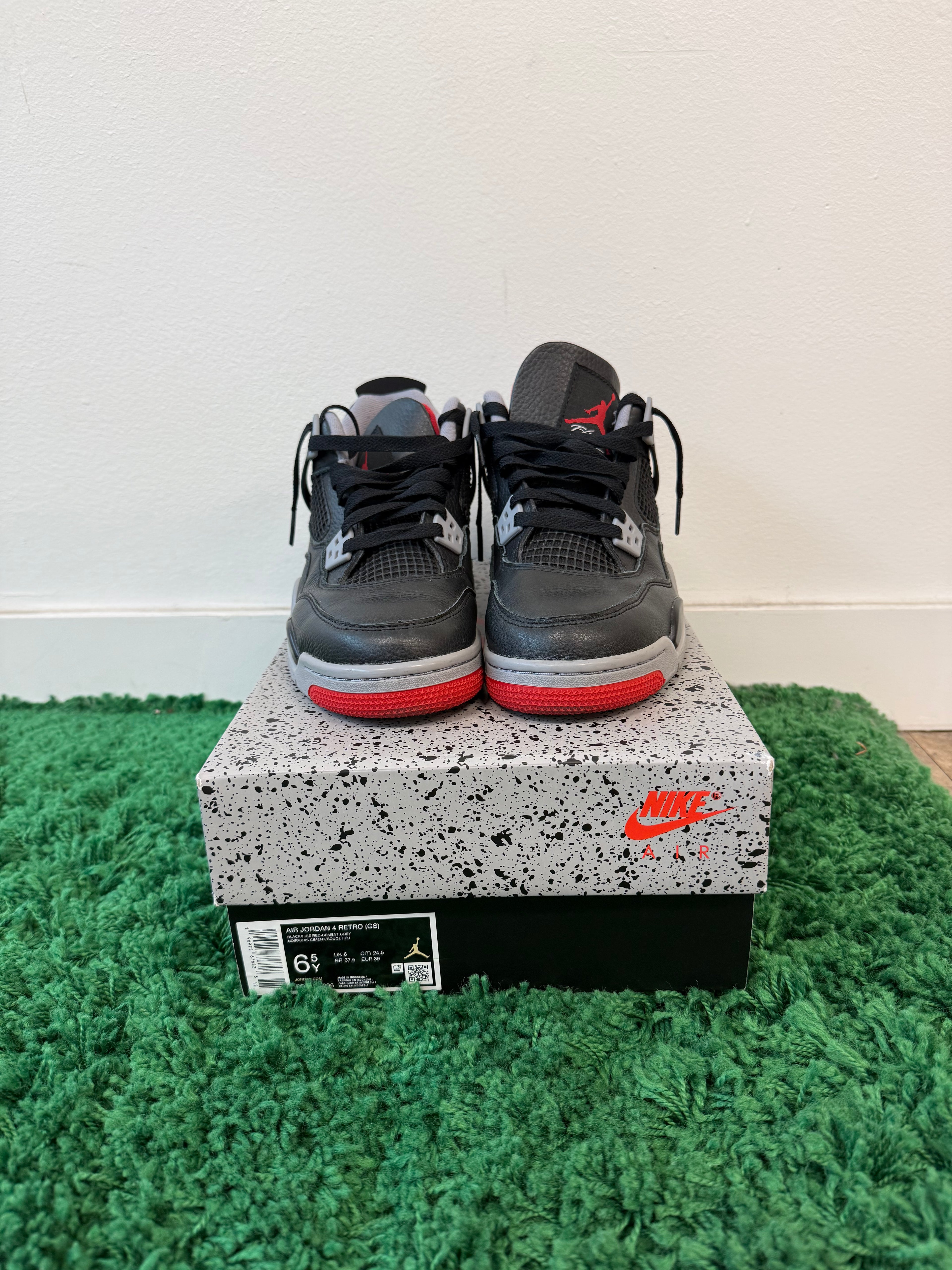 Used Jordan 4 Retro Bred Reimagined (Men’s)