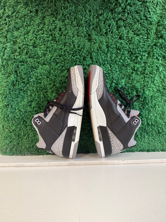 Used Jordan 3 Retro OG Black Cement 2024 (Men’s)