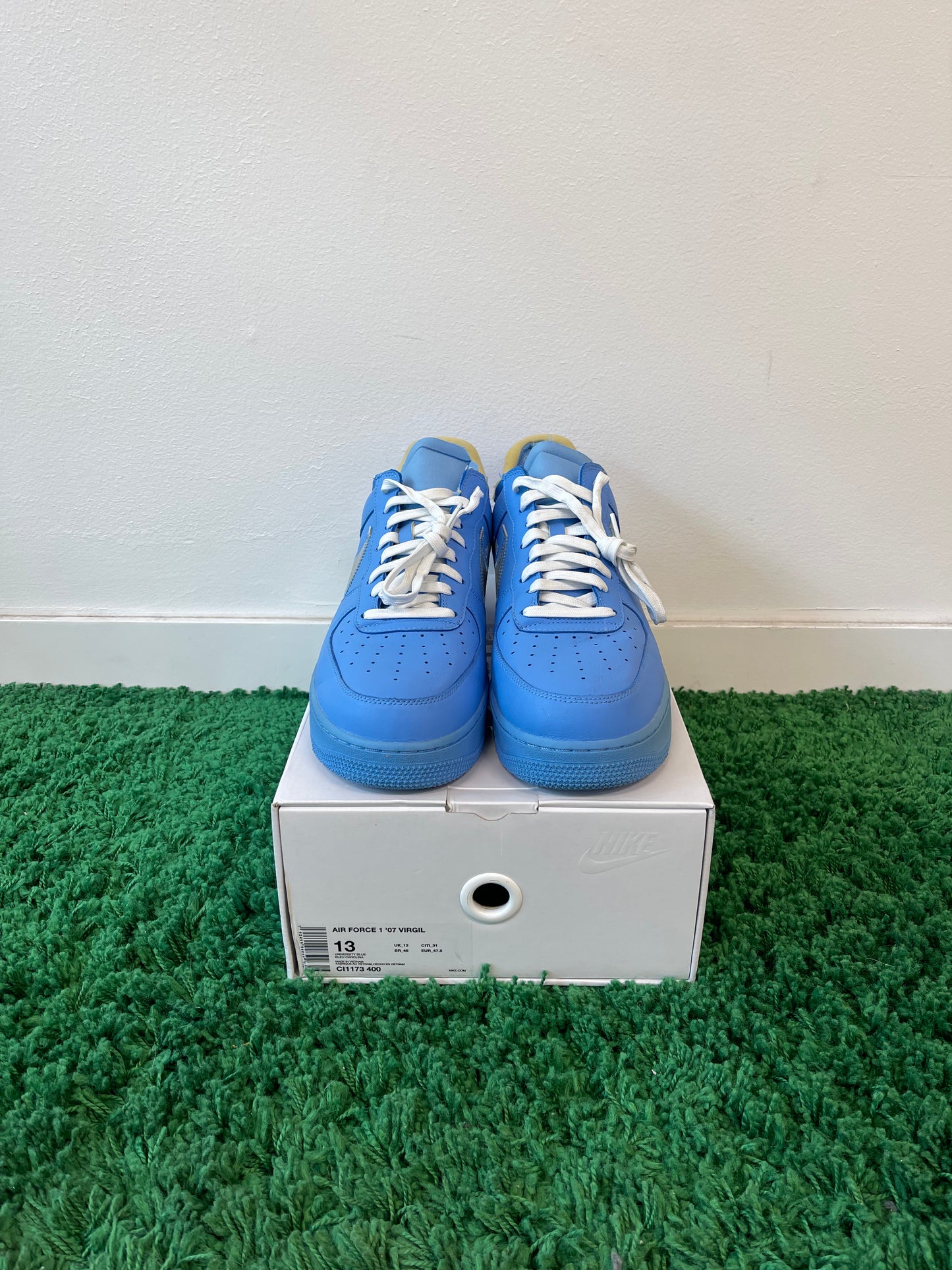 Used Nike Air Force 1 Low Off-White MCA University Blue (Men’s)