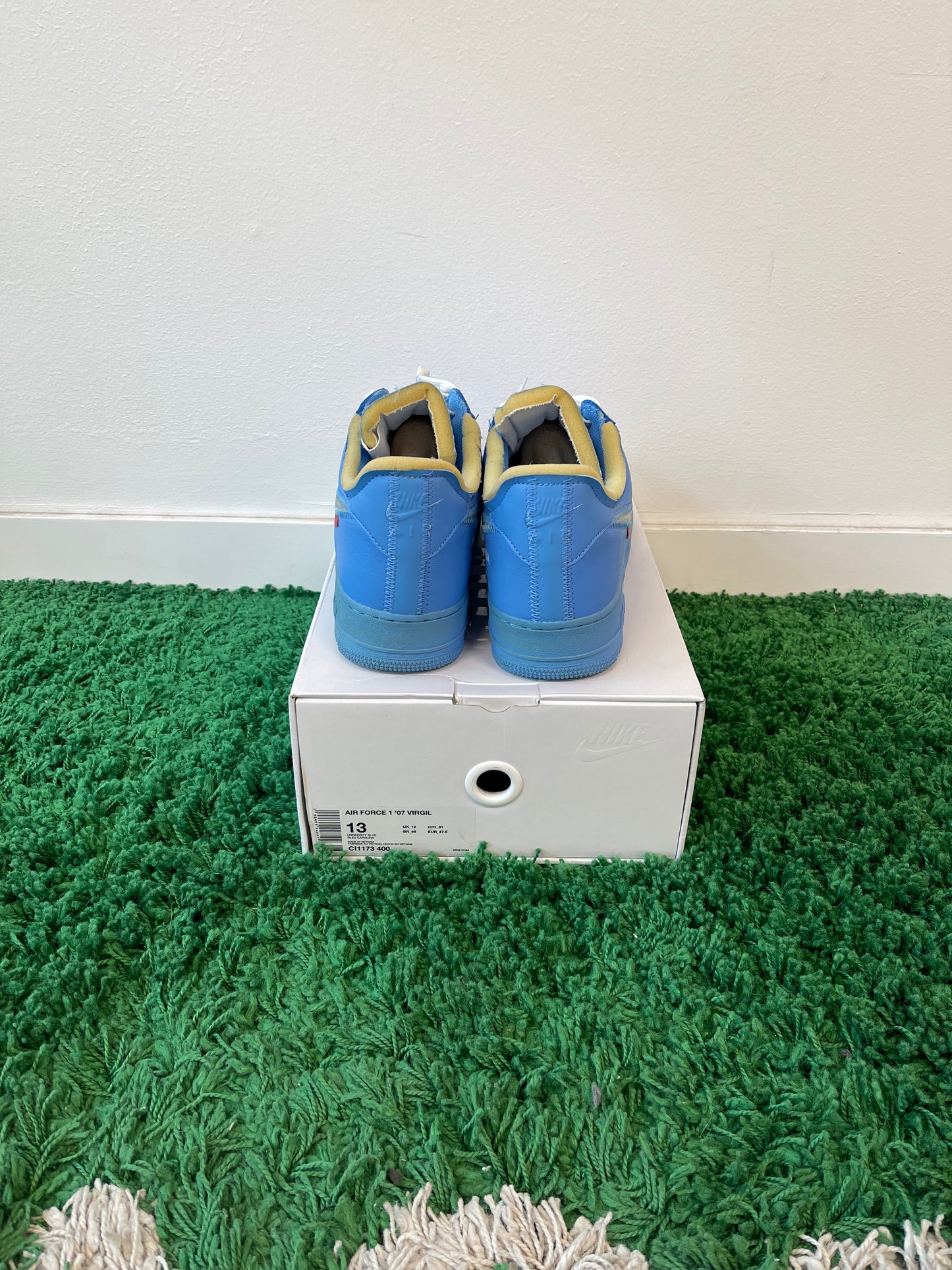 Used Nike Air Force 1 Low Off-White MCA University Blue (Men’s)