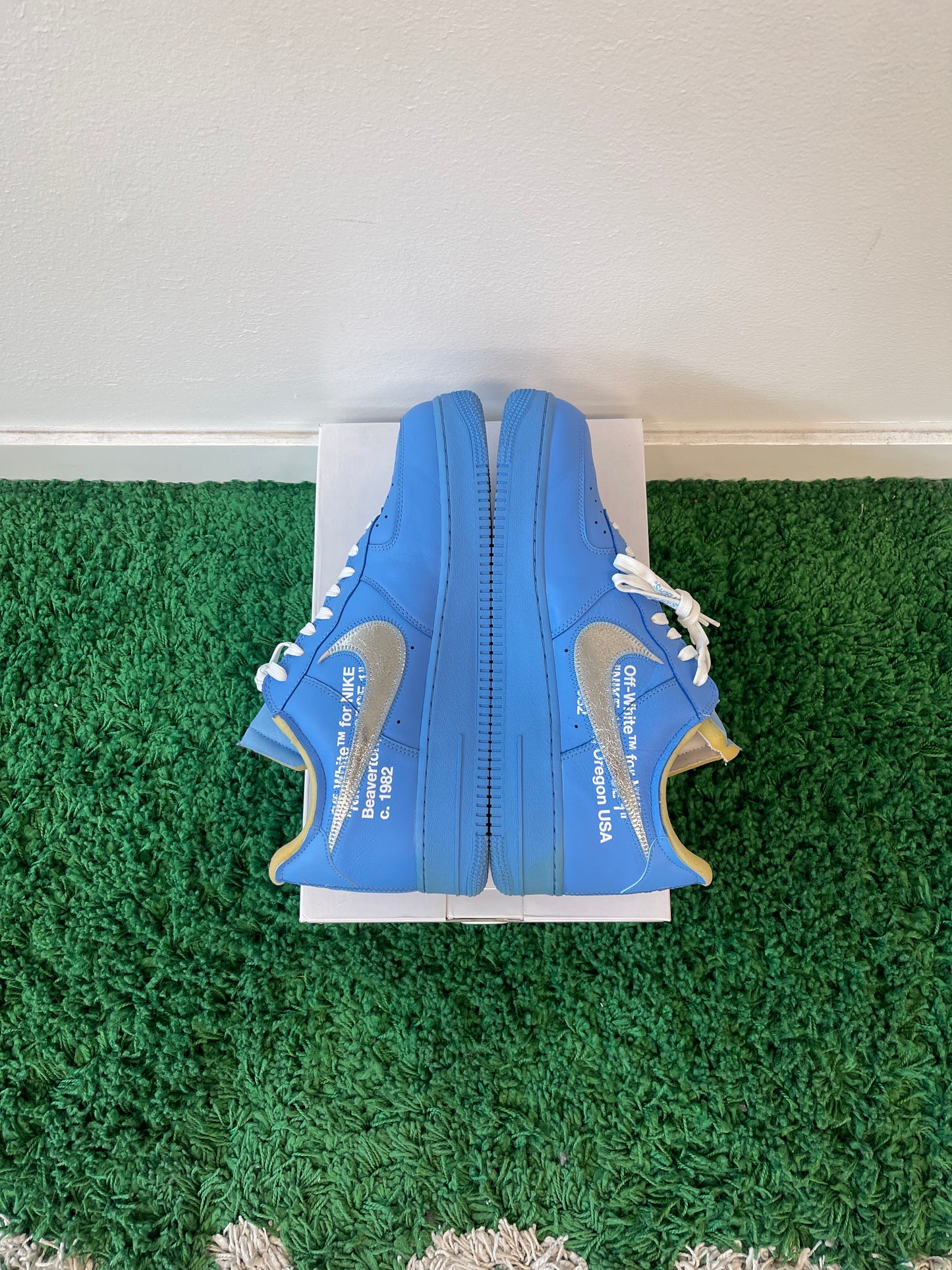 Used Nike Air Force 1 Low Off-White MCA University Blue (Men’s)
