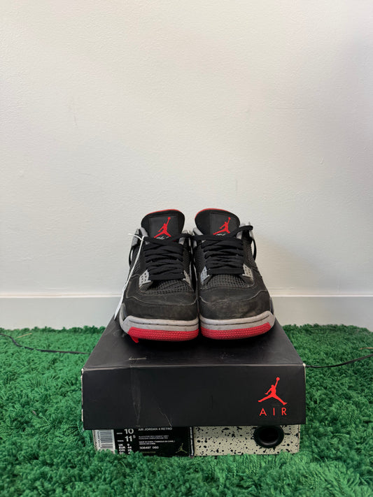 Used Jordan 4 Bred 2019 (Men’s)