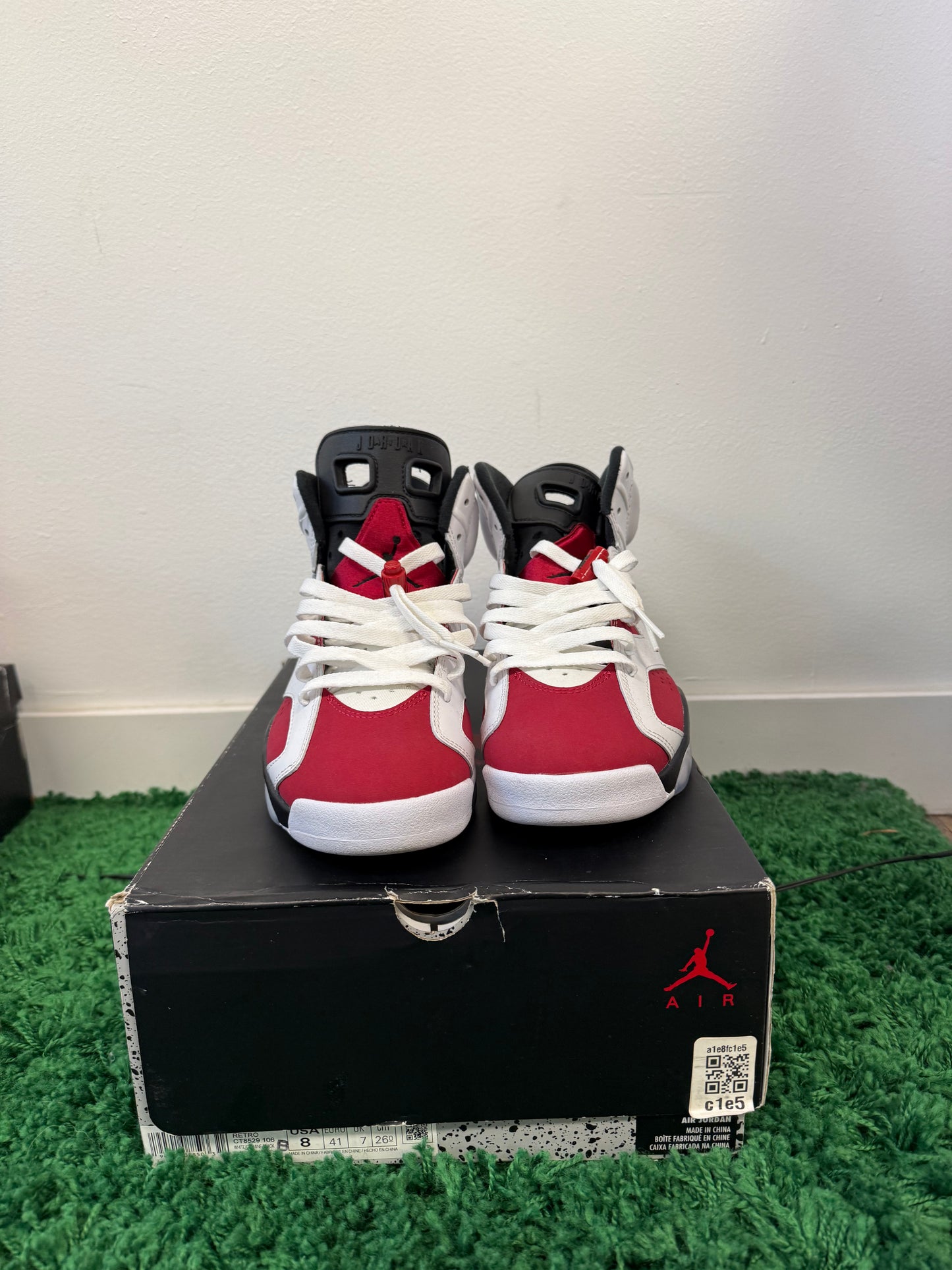 Used Jordan 6 Retro Carmine 2021 (Men’s)