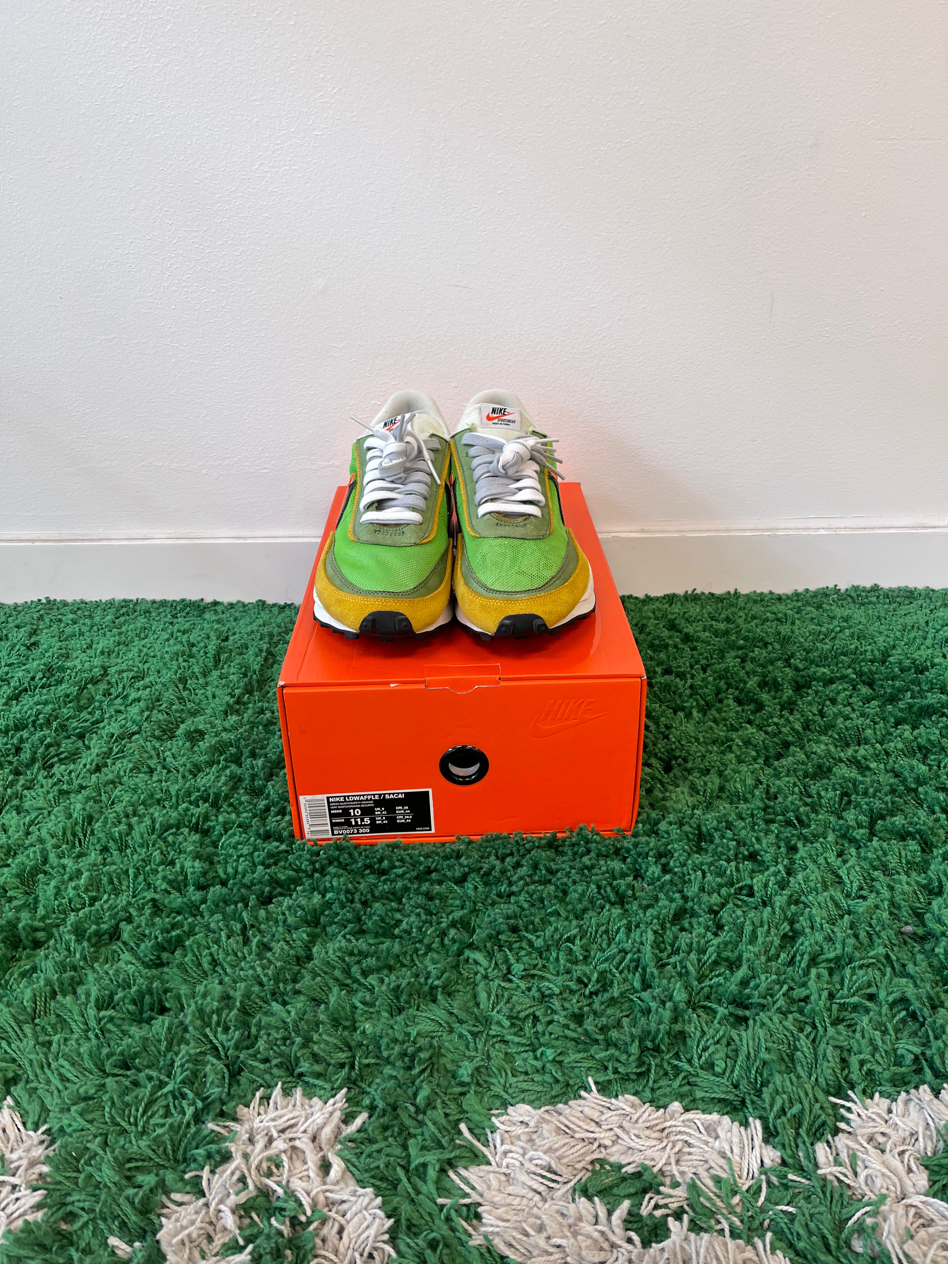 Used Nike LD Waffle sacai Green Gusto (Men’s)