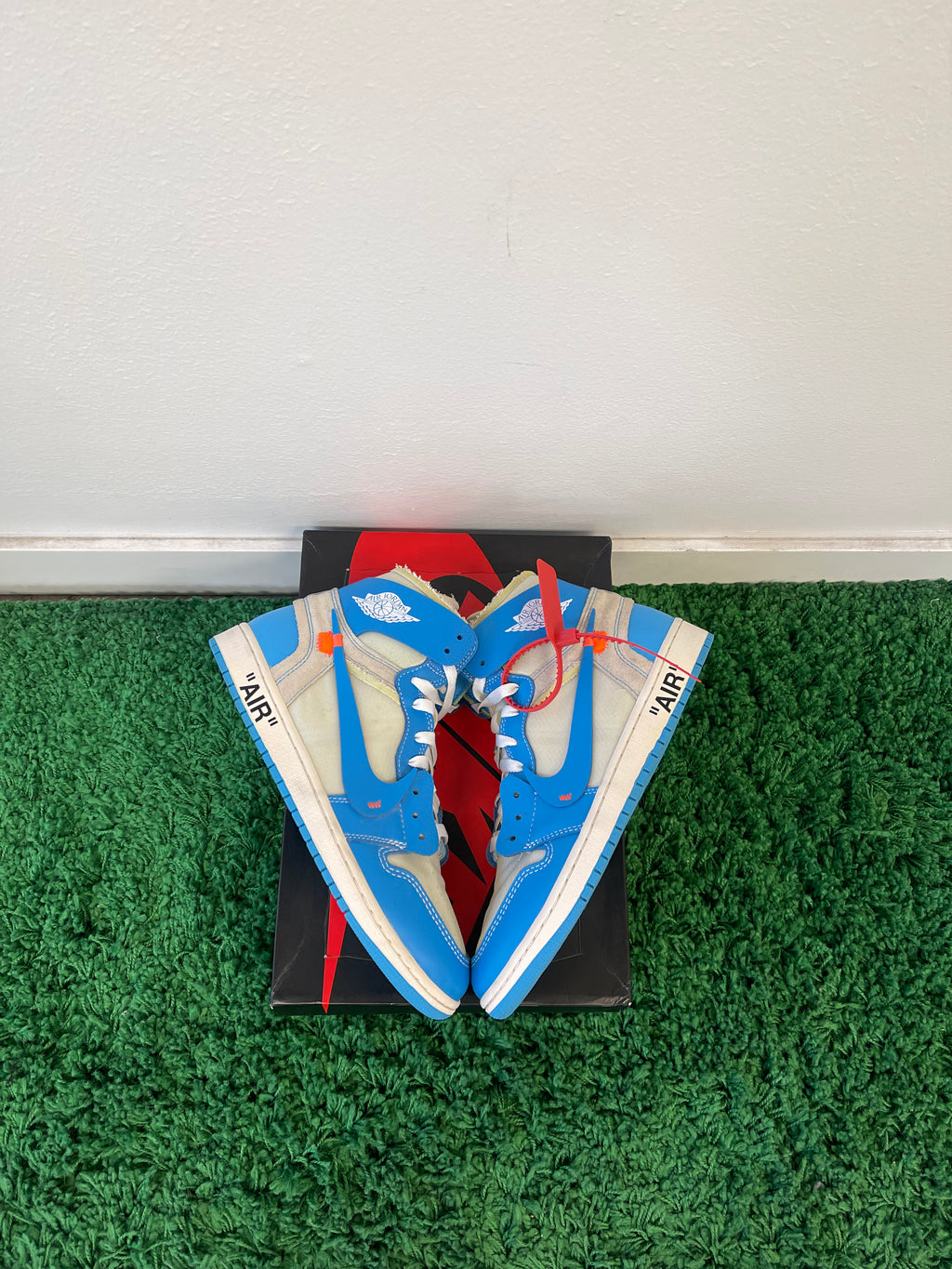 Used Jordan 1 Retro High Off-White University Blue (Men’s)