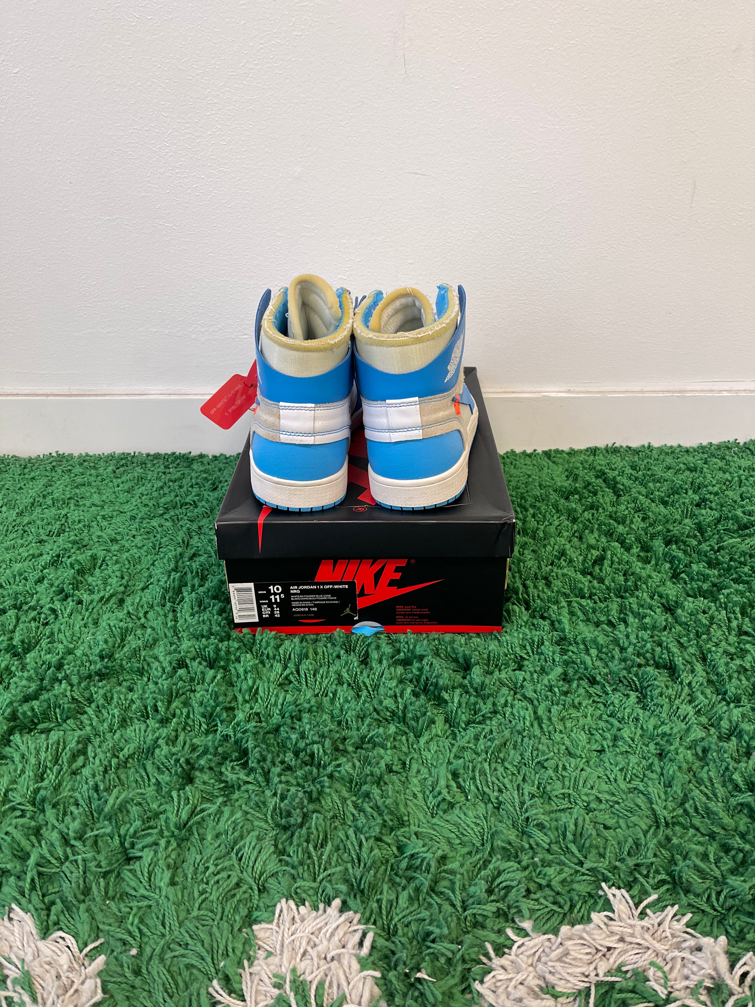 Used Jordan 1 Retro High Off-White University Blue (Men’s)