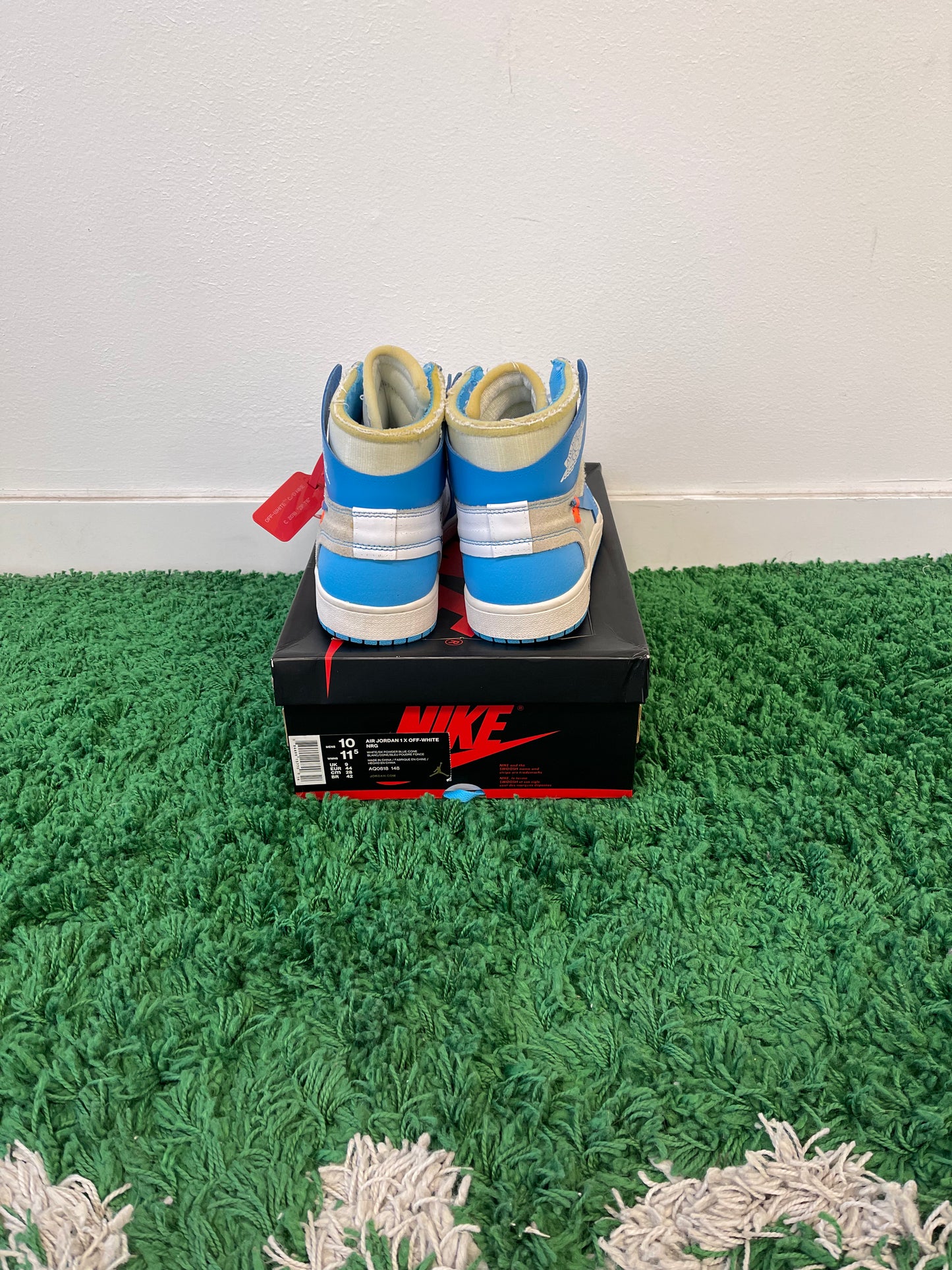 Used Jordan 1 Retro High Off-White University Blue (Men’s)