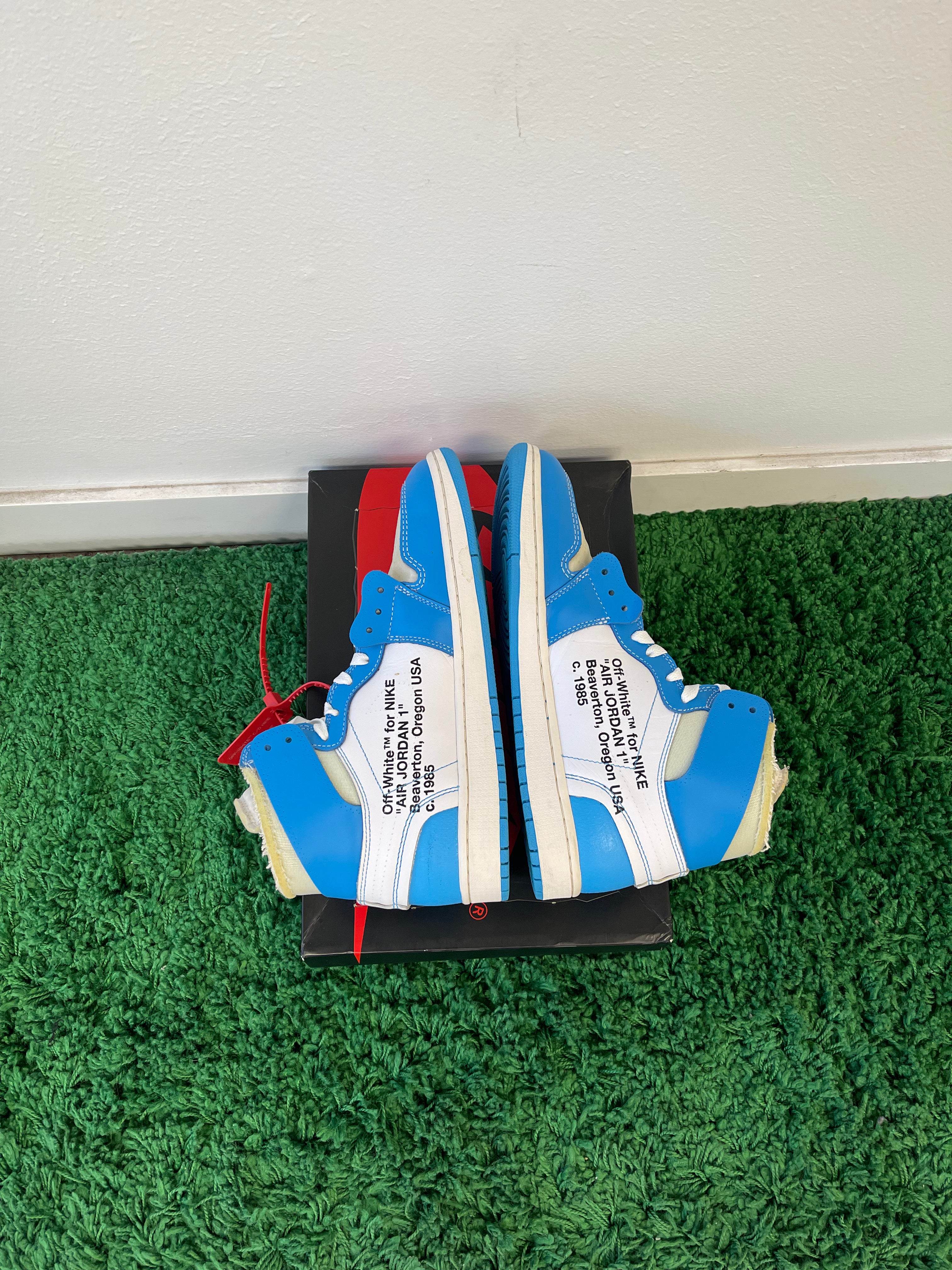 Used Jordan 1 Retro High Off-White University Blue (Men’s)